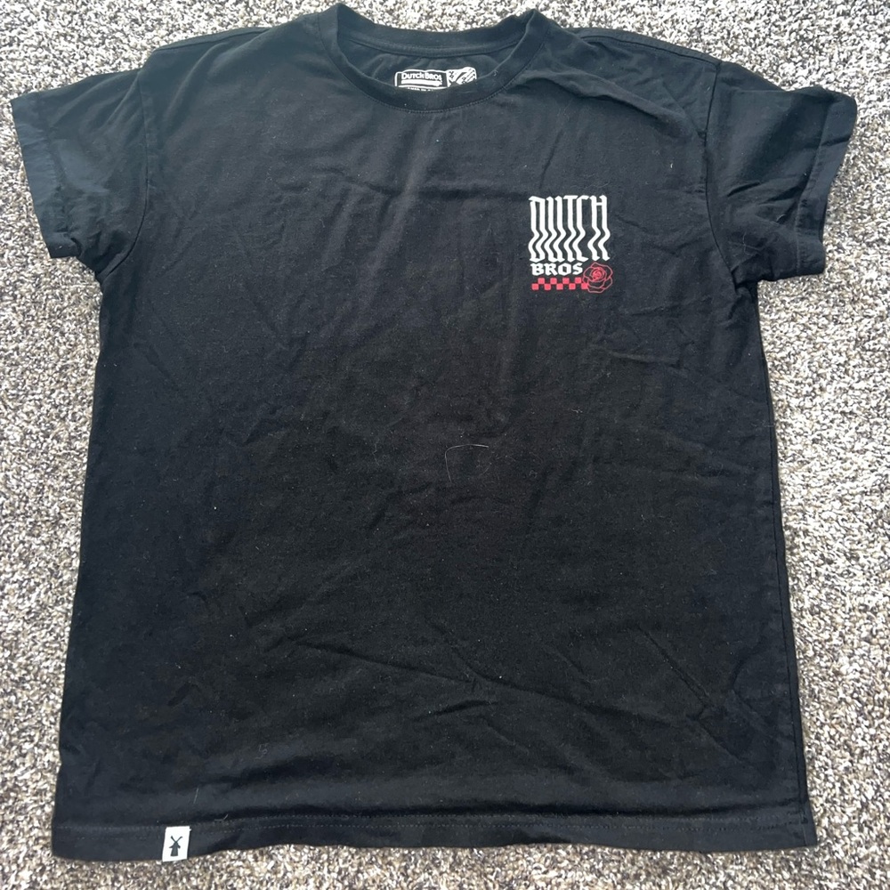 Double sided dutch bros tee